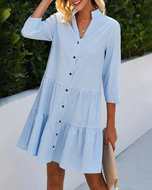 Azure | Elegancka Niebieska Sukienka