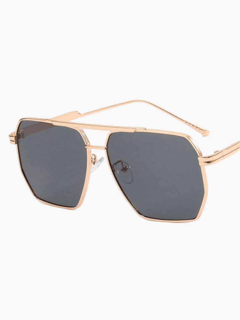 Layla | Okulary Przeciwsłoneczne z Metalową Oprawką