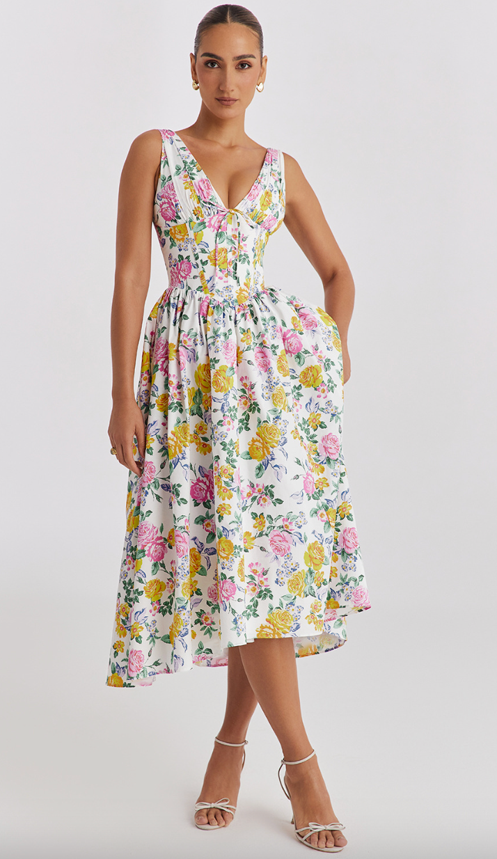 Gabriella | Sukienka Letnia Elegancka