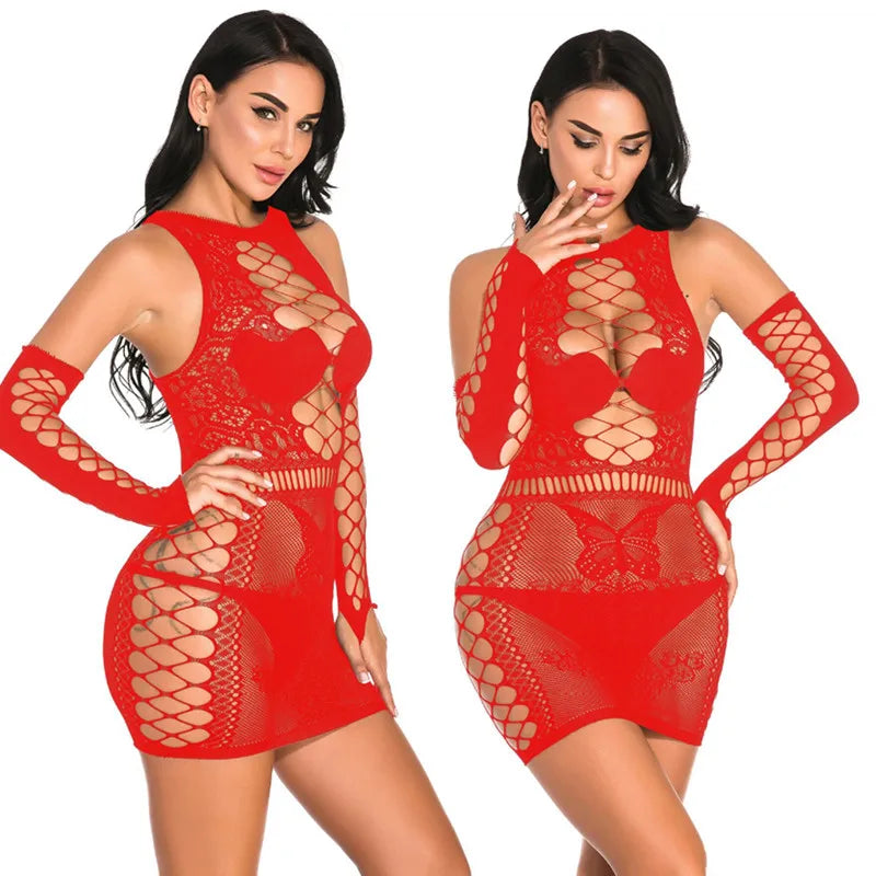 Elena | Zmysłowa Sukienka Babydoll w Rozmiarze Plus Size