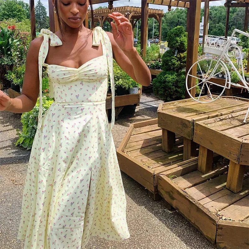 Sonia | Elegancka Sukienka w Kwiaty